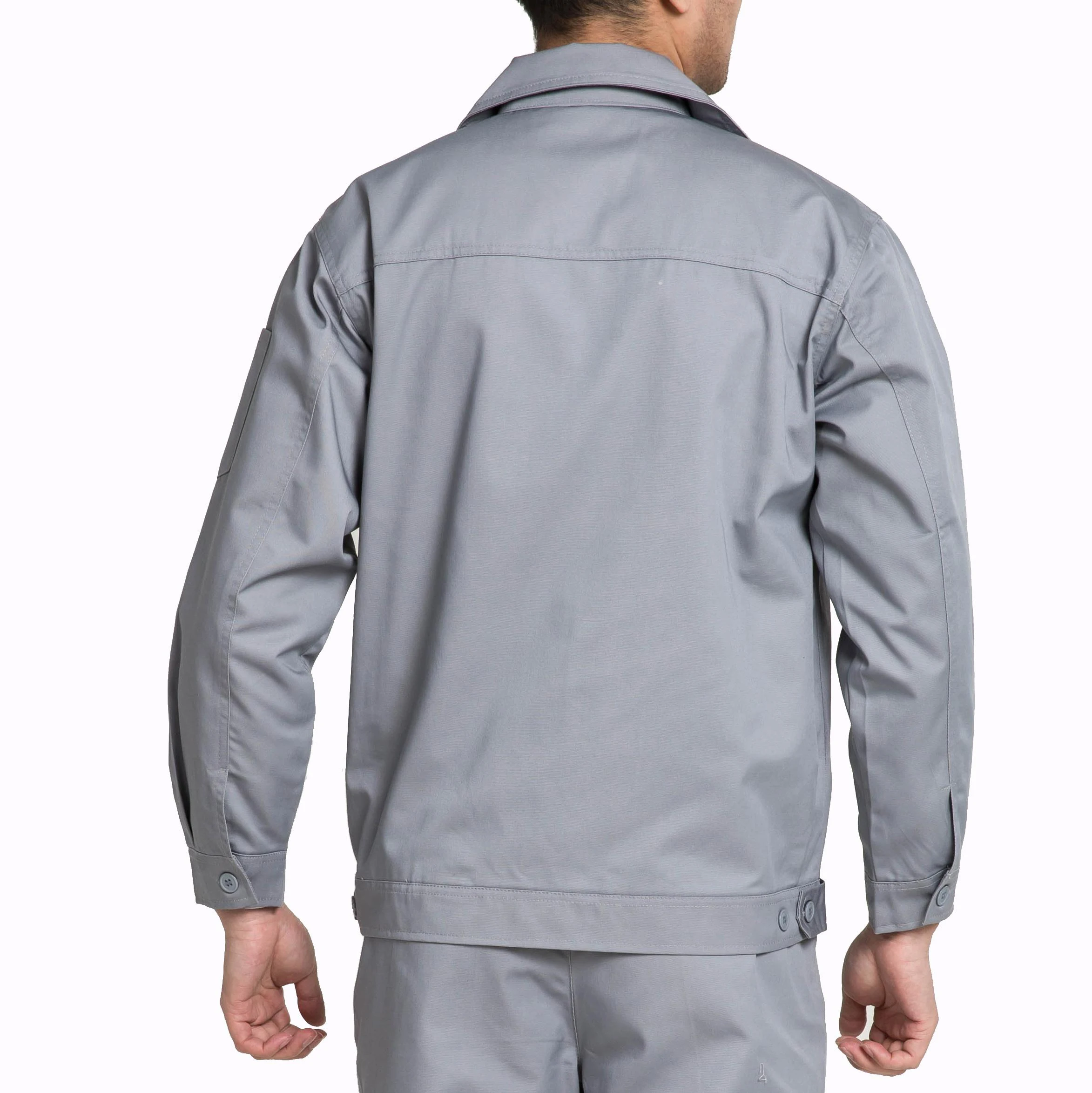 Conjuntos de ropa de trabajo para hombre y mujer, chaqueta + Pantalones, monos de primavera y otoño, traje de soldadura para reparación de máquinas, monos de taller, uniformes de trabajo - imagen 4