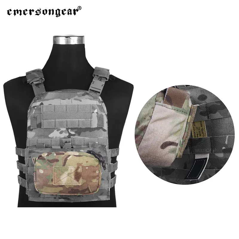 Emersongear GP bolsa 18cm x 11cm bolsa paquete de artículos diversos bolsa Mag Panel bolsas Molle caza senderismo combate al aire libre EM9338 - imagen 2