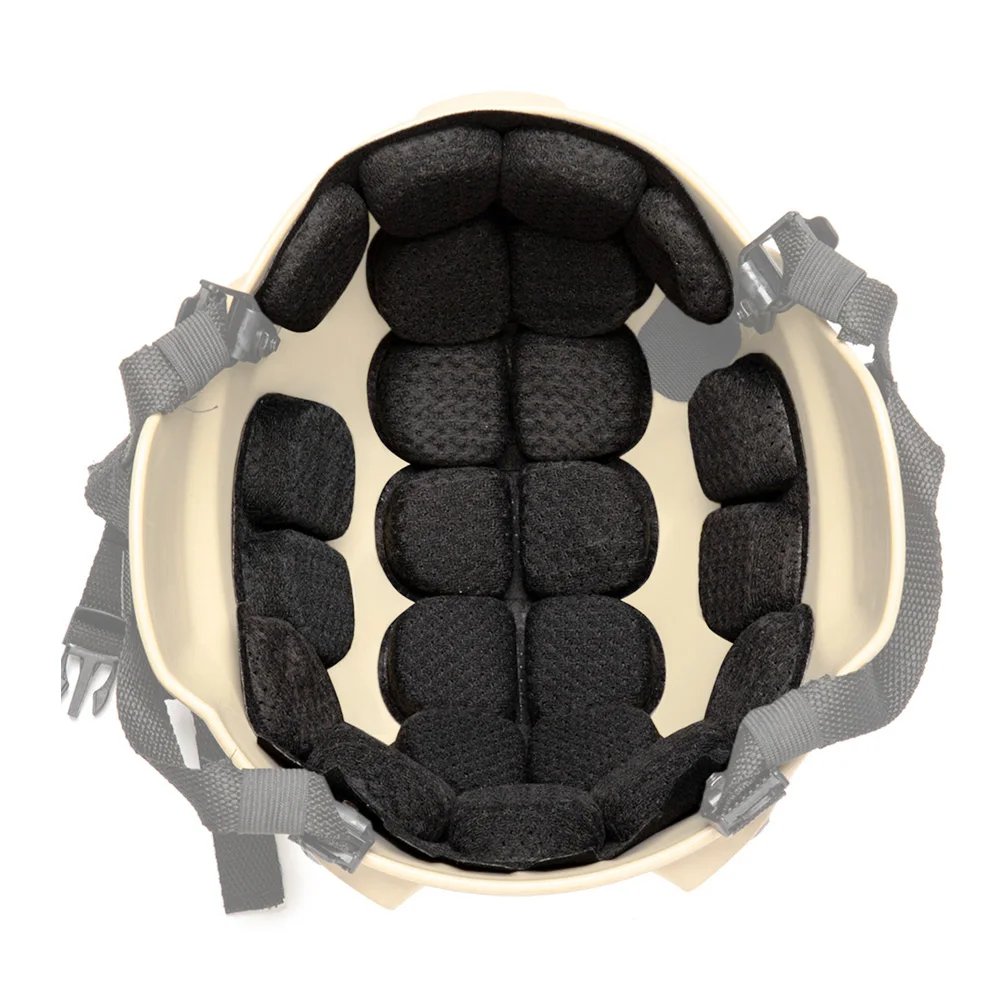 Almohadilla de espuma de repuesto para casco VULPO, almohadilla protectora, versión actualizada, almohadilla de espuma de memoria, accesorios para casco táctico para deportes al aire libre - imagen 4
