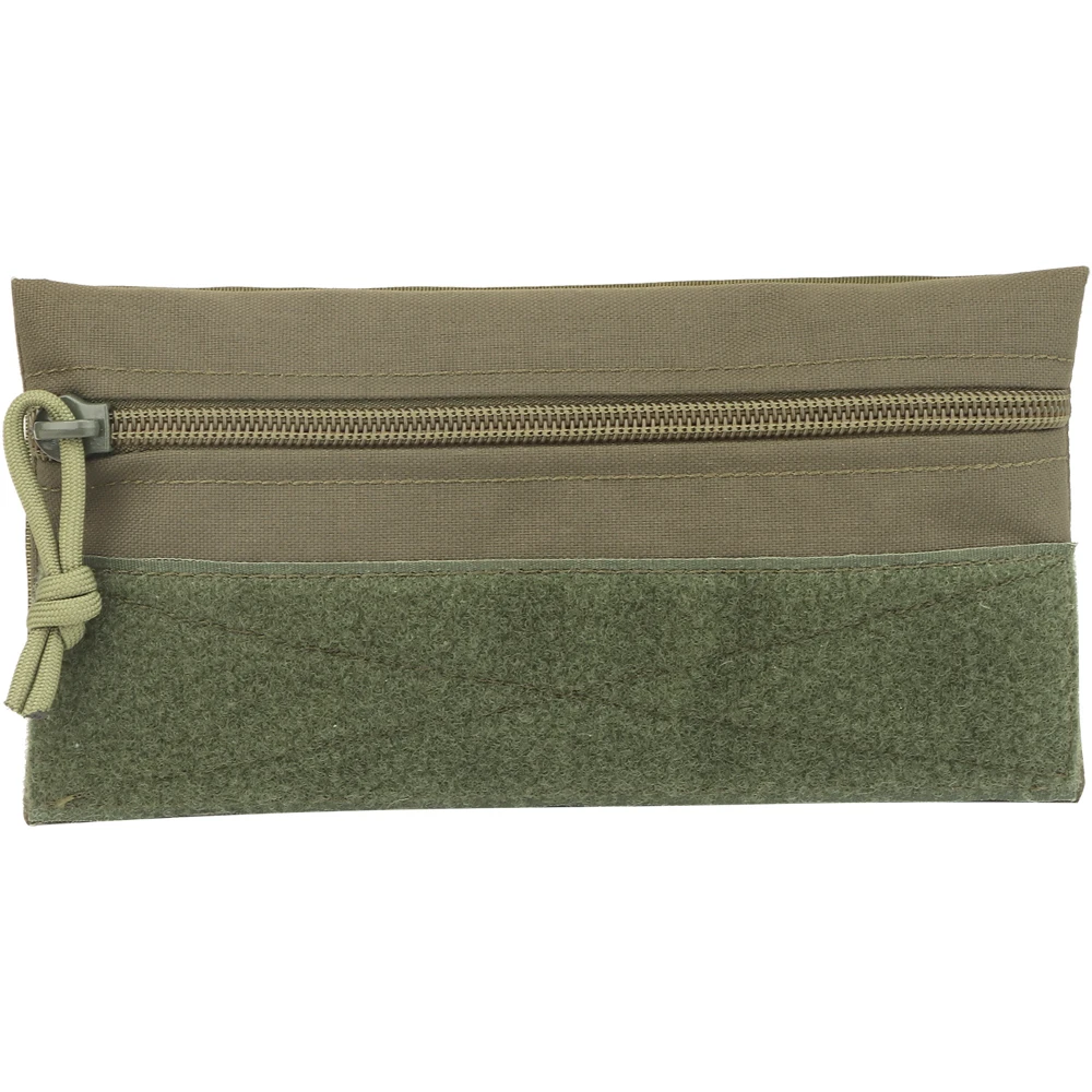 Bolsa táctica de almacenamiento de herramientas de camuflaje portátil, chaleco de caza, aparejo de pecho, accesorio de gancho de Velcro Airsoft, 4x8 pulgadas, MK3, MK4, FCSK - imagen 2