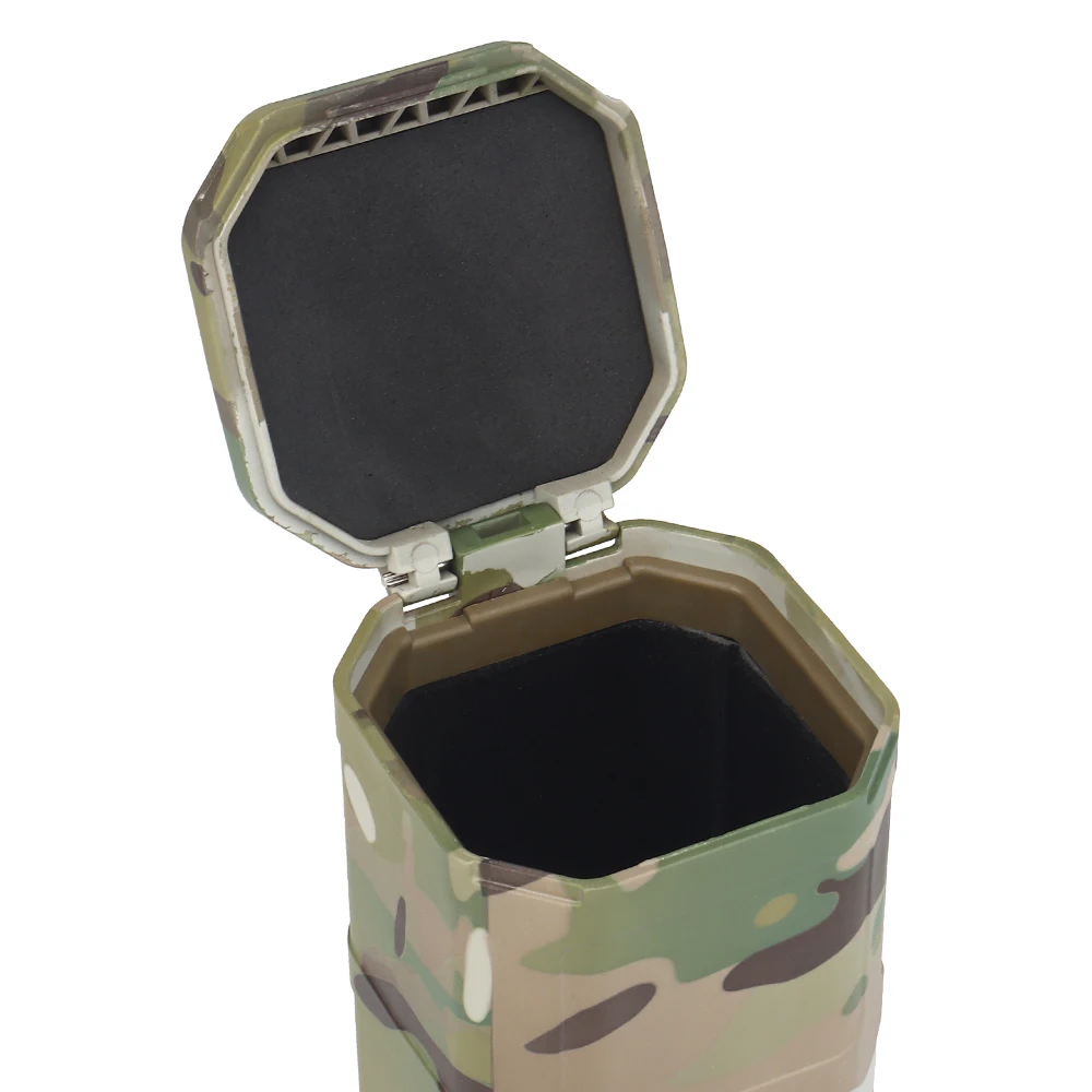 Estuche de herramientas táctico a prueba de golpes, torniquete portátil para caza al aire libre, Camping, linterna, almacenamiento de llaves, estuche rígido para gafas, equipo - imagen 5