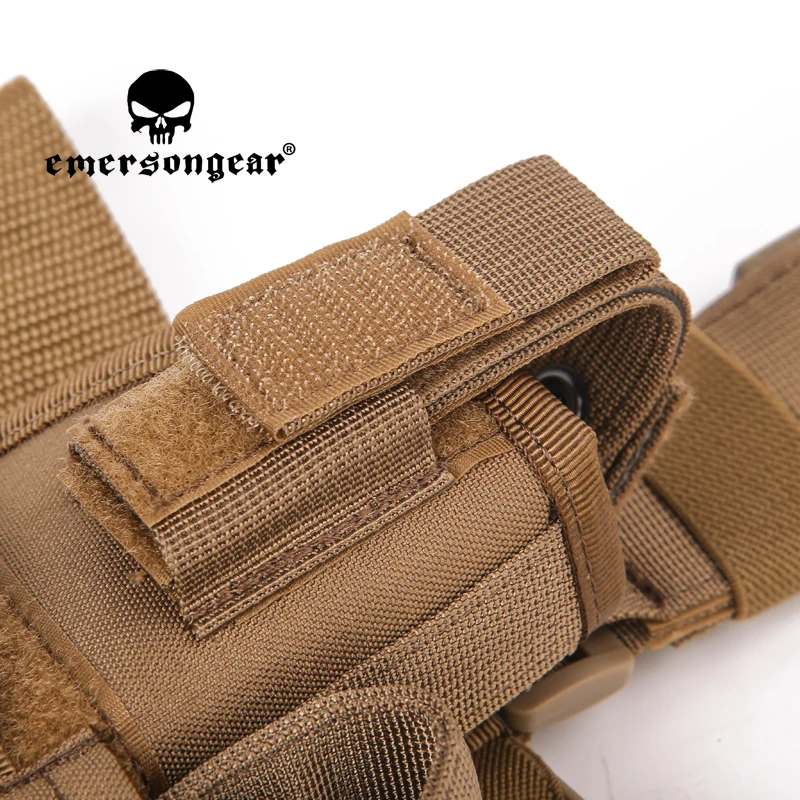 Emersongear-funda táctica Universal para el muslo, bolsa para pistola izquierda y derecha, bolsa para pistola, Cuisse Airsoft, caza, combate, nailon CB - imagen 3