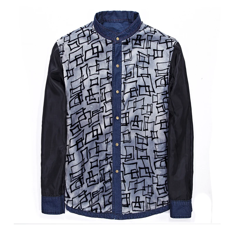 Camisa vaquera de talla grande para hombre, anticorte y resistente a puñaladas, tácticas militares de autodefensa, ropa de seguridad Invisible para policía SWAT FBI - imagen 5