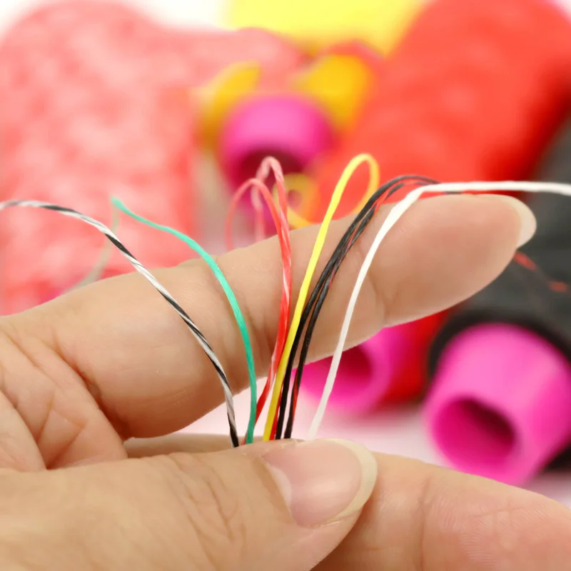 Cuerda de fibra de polietileno 1600 para tiro con arco, cuerda de arco de 110m, Material recurvo/compuesto, accesorio de arco hecho a mano, cuerda de arco artesanal - imagen 3