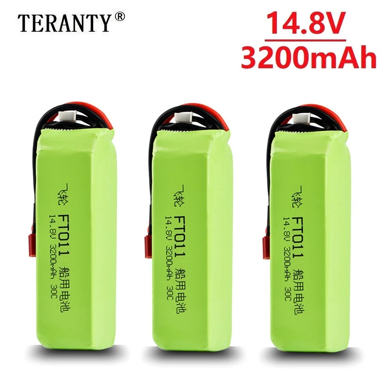 Batería Lipo para FT010 FT011 3200mah 14,8V BATERÍA RC 4s 14,8V 30C 803496   Barco RC Helicóptero RC Aviones Coche Quadcopter 14,8 v