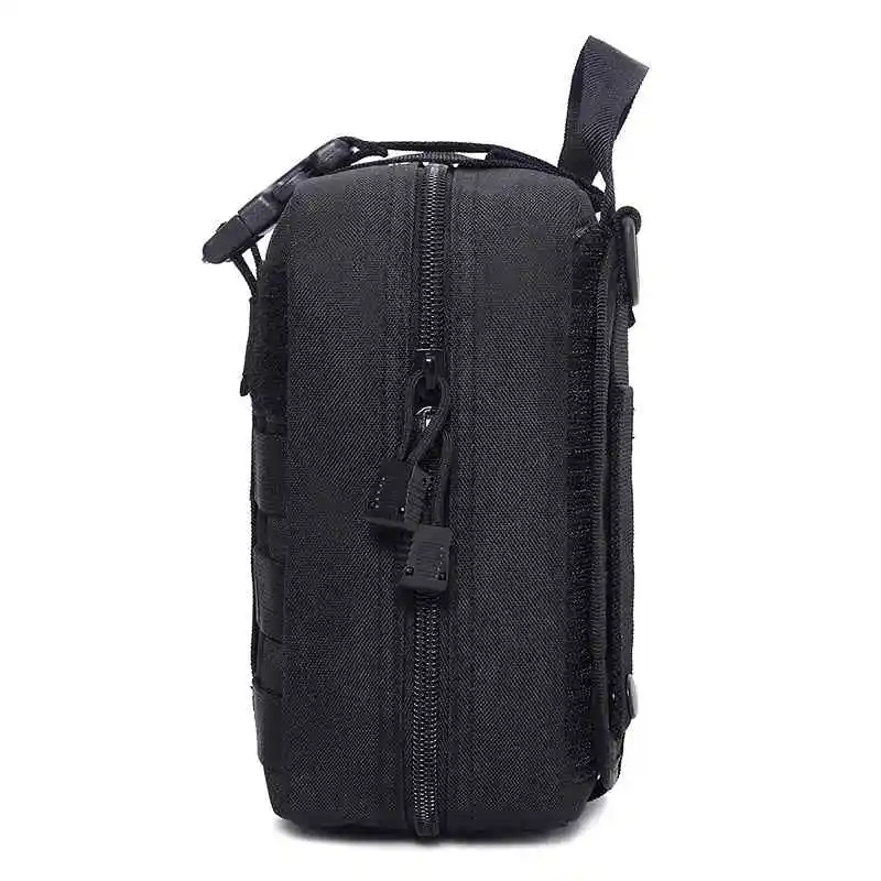 Bolsa militar Molle para viajes al aire libre y senderismo, bolso táctico de nailon duradero, rasgado, EMT, primeros auxilios, IFAK, vacío, novedad - imagen 3