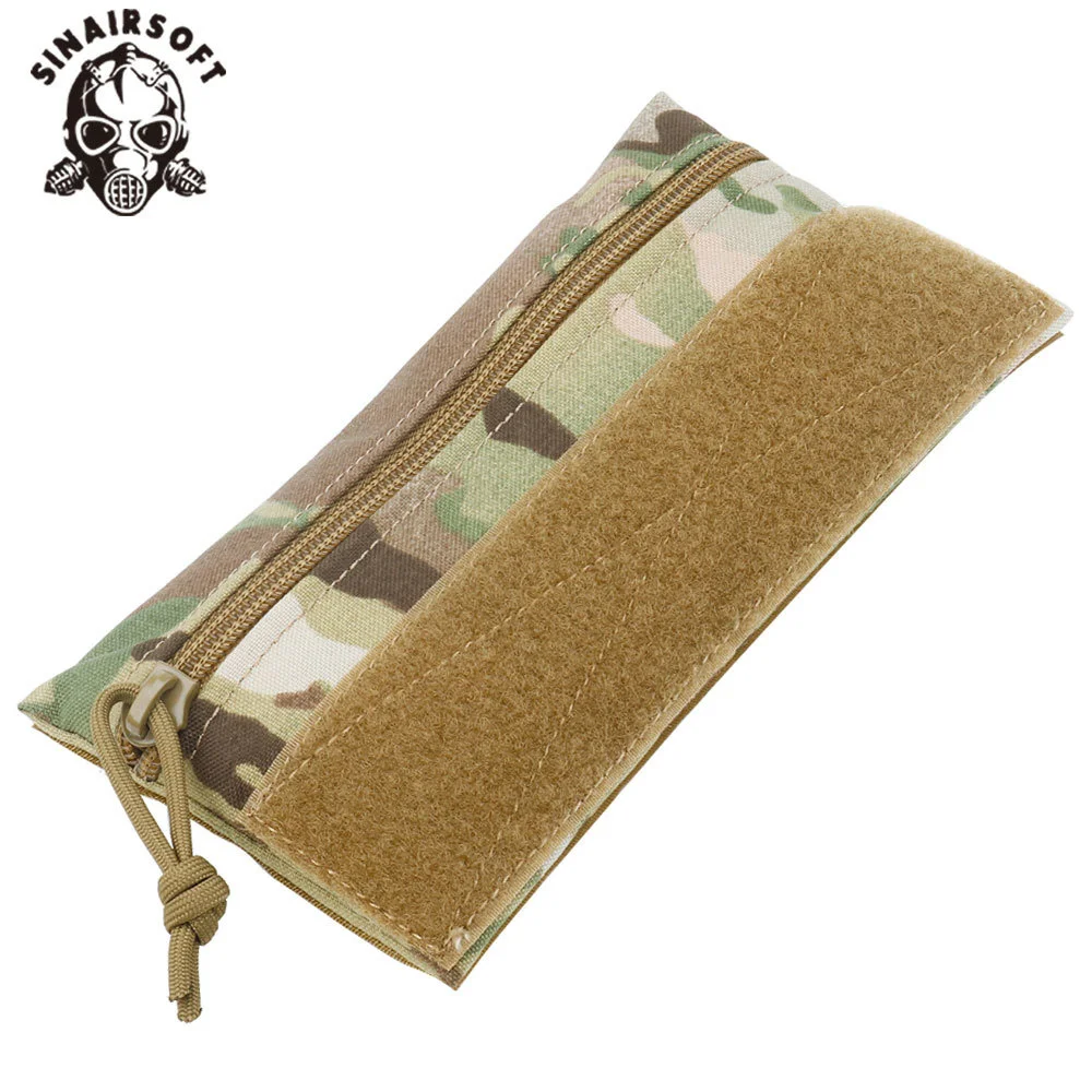 Bolsa táctica grande para caramelos con gancho y bucle MK3 MK4, chaleco, aparejo de pecho, camuflaje, almacenamiento portátil, accesorios de caza de nailon - imagen 4