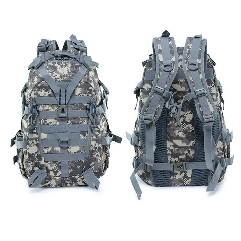 Mochila táctica militar Molle, bolsa de gran capacidad de camuflaje, equipo de caza al aire libre, bolsa de viaje deportiva para acampar y montañismo - imagen 5