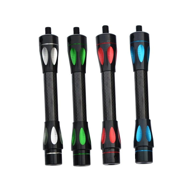 Barra de extensión de barra de equilibrio TOPOINT, estabilizador para arco compuesto, accesorio de tiro de caza, 8, 6 y 4 pulgadas, 1 ud. - imagen 2