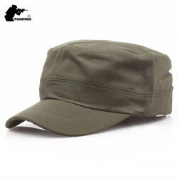 Gorra militar ajustable KA40 de algodón para hombre y mujer