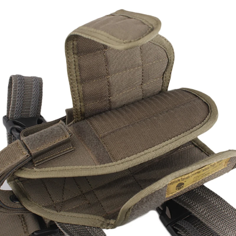 Emersongear-funda táctica para pierna, pistola Universal derecha izquierda, muslo Tornado Mag, bolsa para caza, senderismo, combate al aire libre FG - imagen 4
