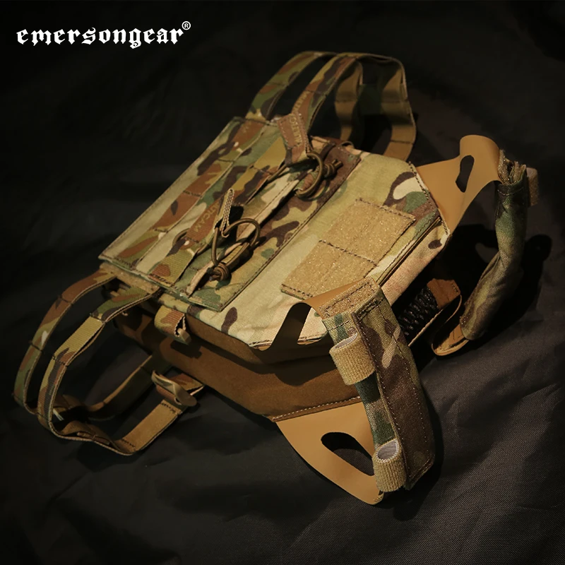 Emersongear JPC chaleco táctico portador de placa para niños Molle Loop Hoop impermeable táctico Airsoft caza CS juego combate tiro - imagen 2