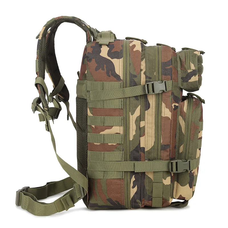 Mochila táctica de camuflaje multifuncional para viajes al aire libre, bolsa de escalada, exploración, senderismo, Camping, mochila de combate - imagen 3
