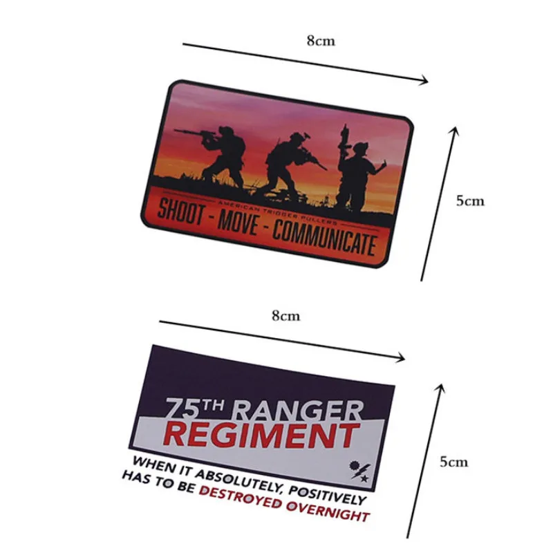 Pegatina táctica para dispositivo de visión nocturna con calavera para casco, maleta para refrigerador de coche, decoración DIY para exteriores, calcomanía para Club de batientes - imagen 2
