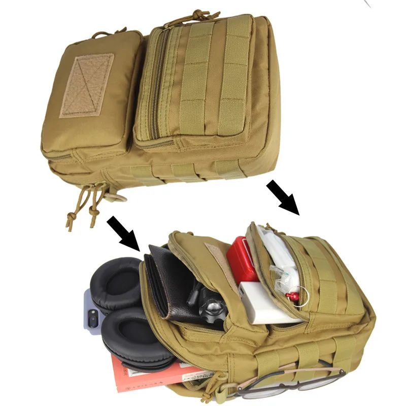 Bolso Táctico SCIONE Molle - Uso outdoor