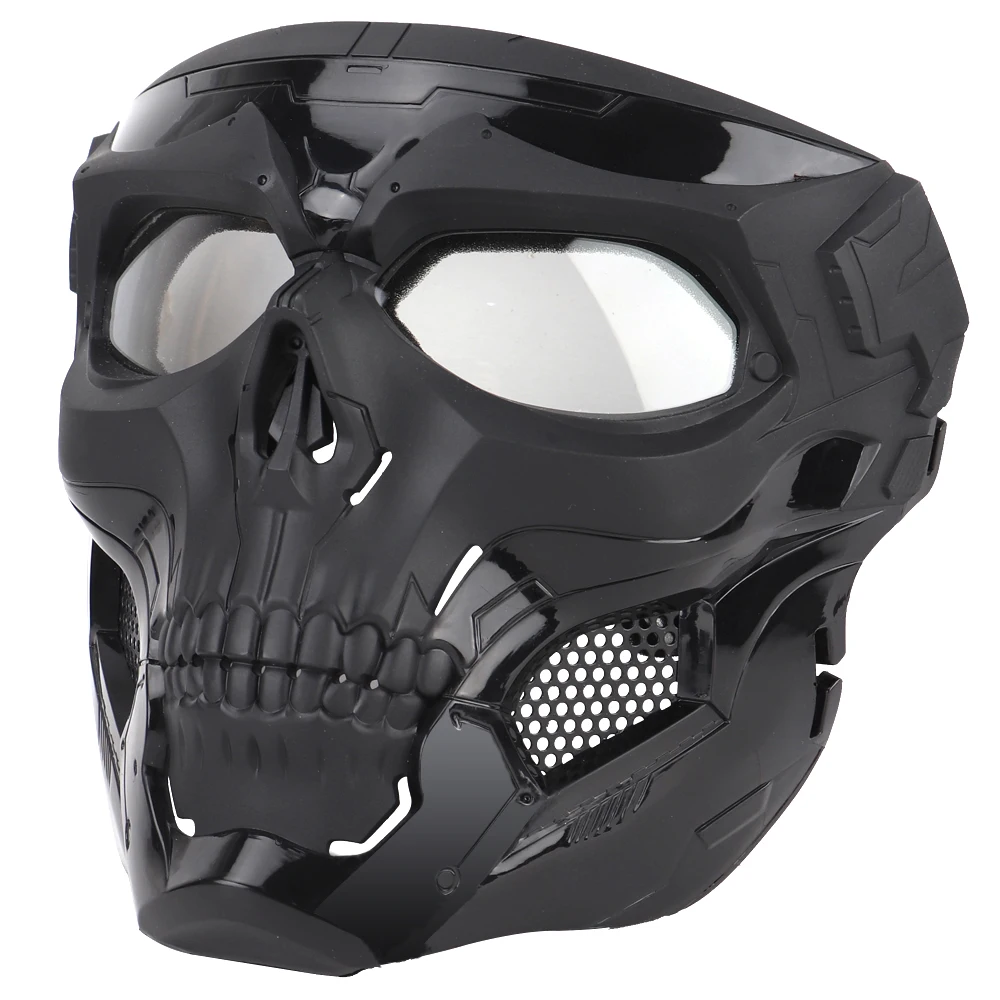 Casco táctico para motocicleta, máscara de cara completa para Paintball, Airsoft, caza, juego de guerra, equipo de protección para ciclismo - imagen 3