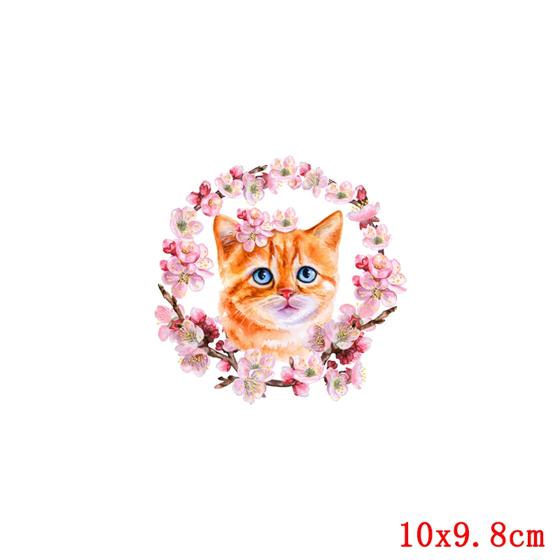 Prajna-Parches de transferencia para planchar con forma de elefante, adhesivos térmicos de León de dibujos animados para ropa de niños - imagen 3