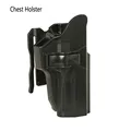 Chest carry holster
