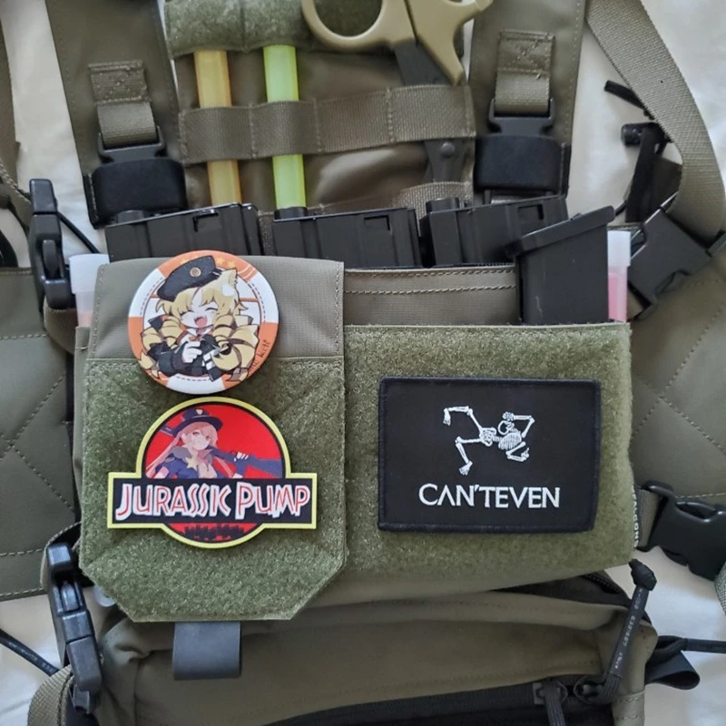 Parche bordado táctico de esqueleto no puede incluso tengo nada para decir, brazalete táctico para ropa, bolsa, decoración de sombrero - imagen 4