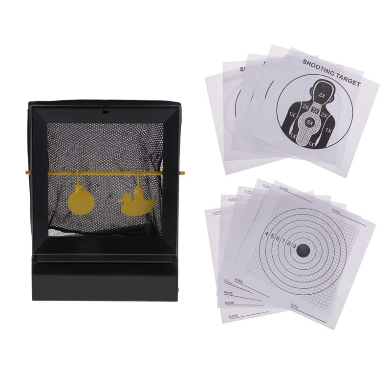 Dispositivo portátil reutilizable para reciclaje de pellets y BB, trampa para objetivo, entrenamiento de tiro de red para práctica de caza en interiores/exteriores - imagen 5