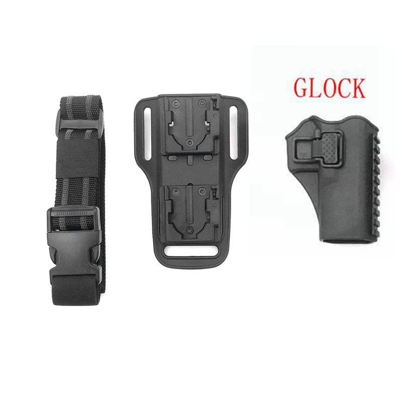 Cinturón táctico de pierna para BERETTA M9/P226/1911/GLOCK - imagen 4