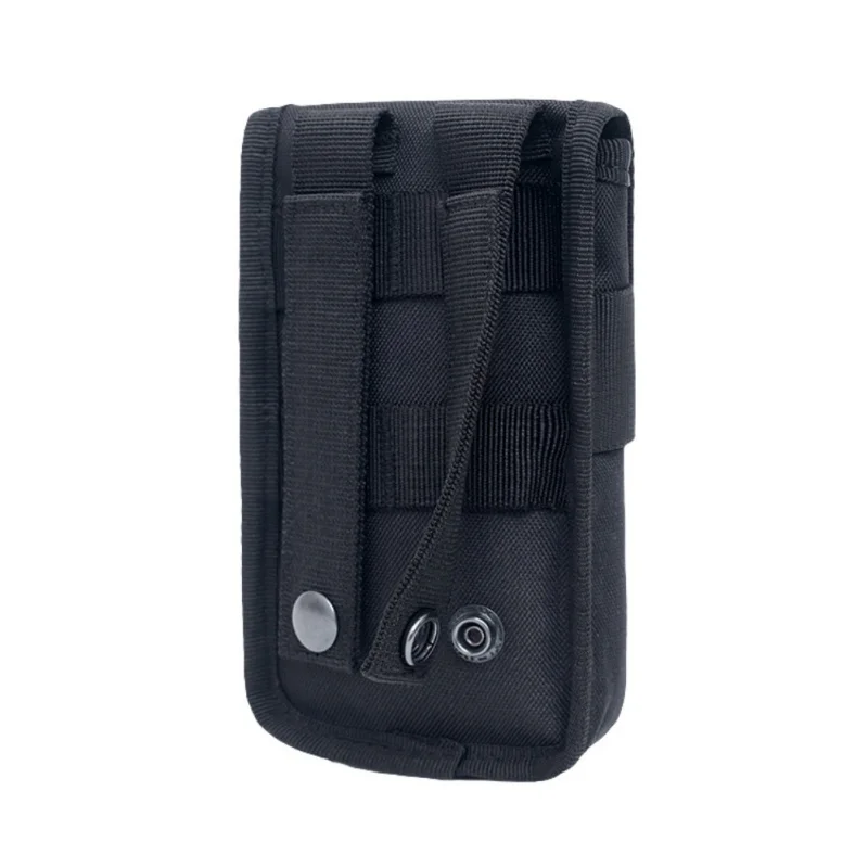 Bolsa de teléfono Molle de 5,5 pulgadas, porta tarjetas EDC, bolsa de cintura táctica, bolsas de caza, funda de teléfono móvil para correr - imagen 4