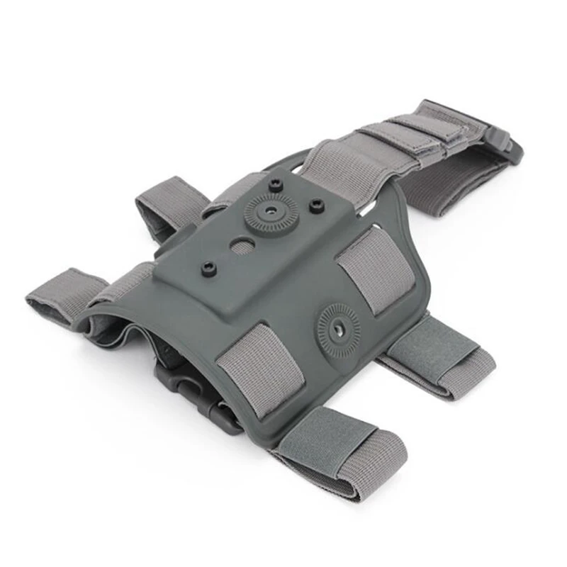 Plataforma táctica militar para pierna, accesorios para pistola de pierna, Airsoft, caza, Glock 17/M9/1911/UPS/P226 - imagen 4