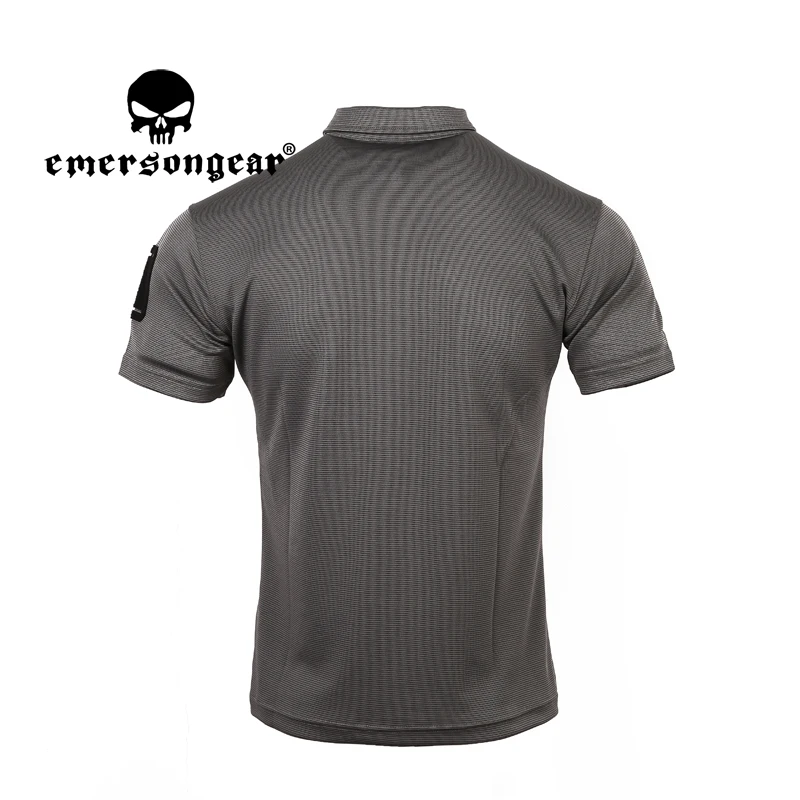 EMERSONGEAR-Polo táctico unidireccional de secado rápido para hombre, camisetas deportivas, camisetas deportivas, viajero urbano, Camping, WG - imagen 3