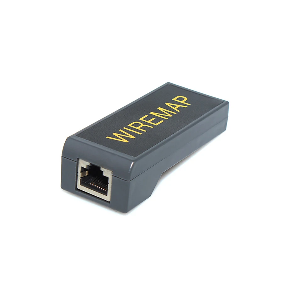 Herramienta de cable de red, probador rg45, ethernet, wiremap, rj45, cat5, cat5e, cat6, cat7, buscador de rango de longitud de punto de interrupción de cable, encuentra línea lan - imagen 5
