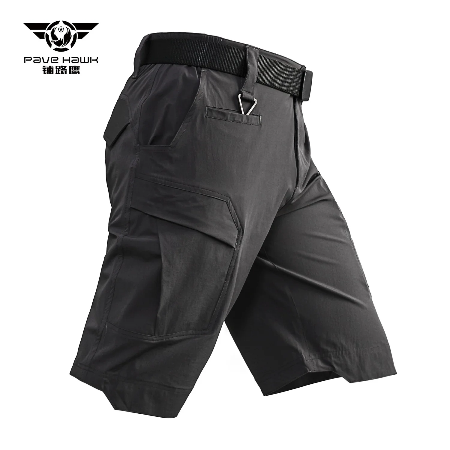 Pantalones cortos deportivos para hombre, Shorts masculinos de secado rápido con múltiples bolsillos, finos, transpirables, para escalada y senderismo - imagen 5