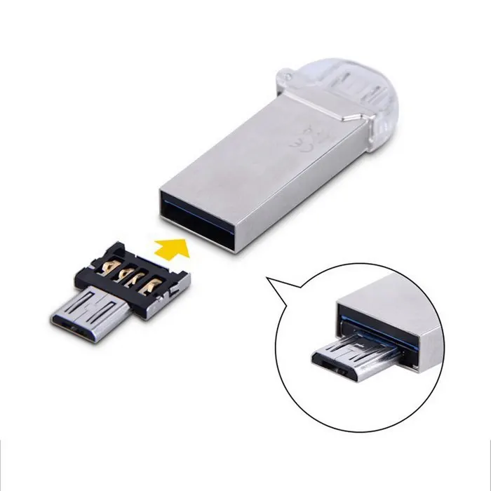Chenyang-adaptador CYDZ Ultra Mini DM Micro USB, conector OTG de 5 pines para teléfono celular, tableta, Cable USB y disco Flash, 5 piezas - imagen 4