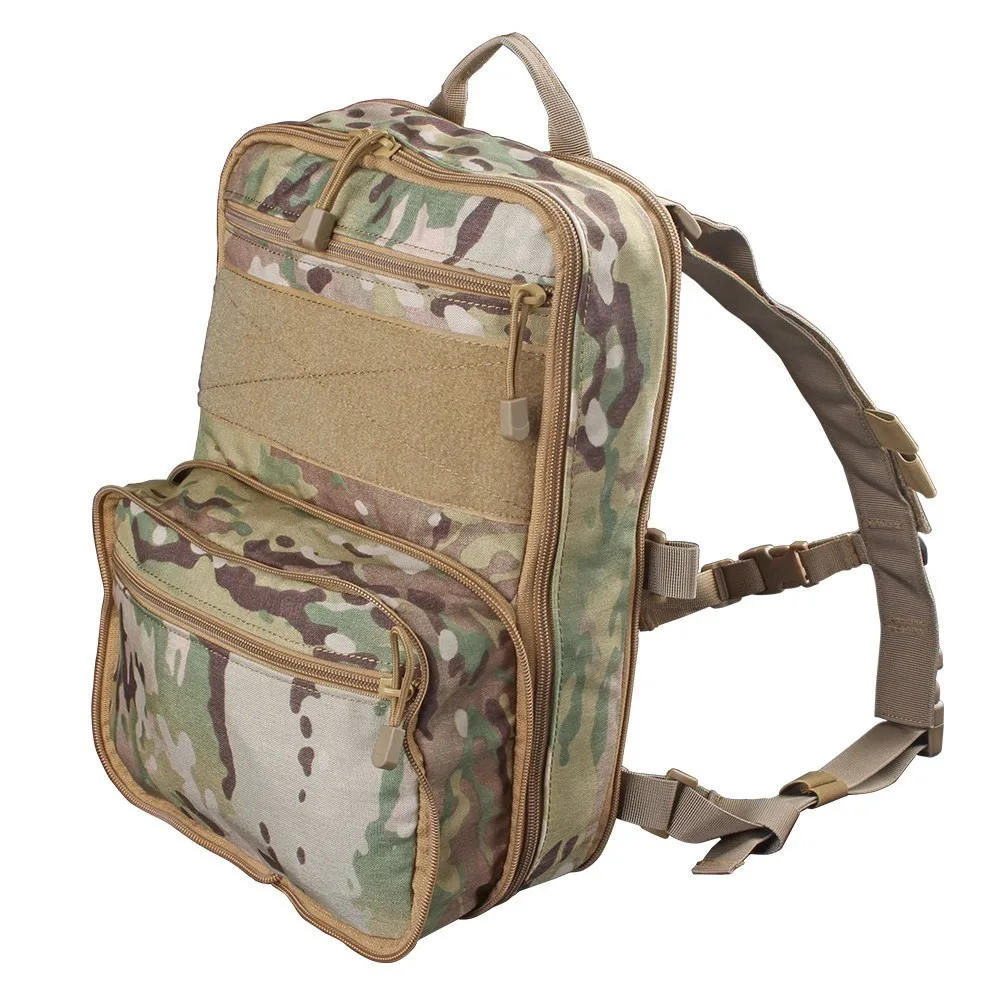 Mochila táctica Flatpack D3, portador de hidratación, bolsa Molle, equipo de Airsoft, chaleco multiusos, bolsa de viaje Softback de asalto - imagen 3