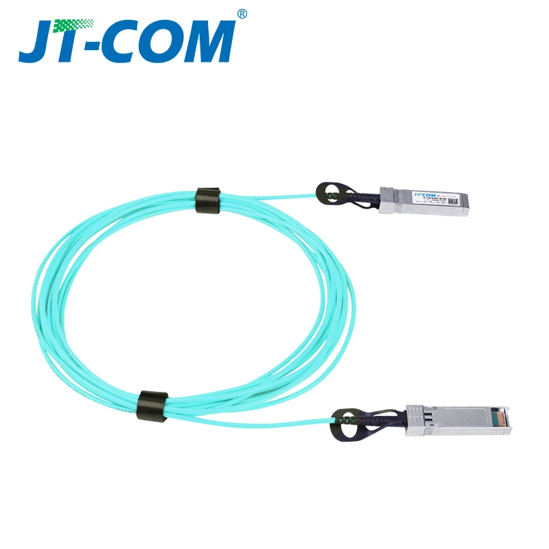 Cable de fibra de 25G SFP28 a SFP28 AOC, módulo SFP OM3, Cable óptico activo, soporte de longitud personalizada, 1m, 3m, 5m, 10m, 20m, 30m - imagen 3