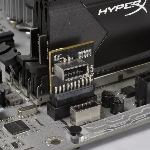 CY-Adaptador convertidor de extensión de Panel frontal para placa base, conector USB 3,0 de 20 pines macho a USB 3,1, color negro - imagen 5