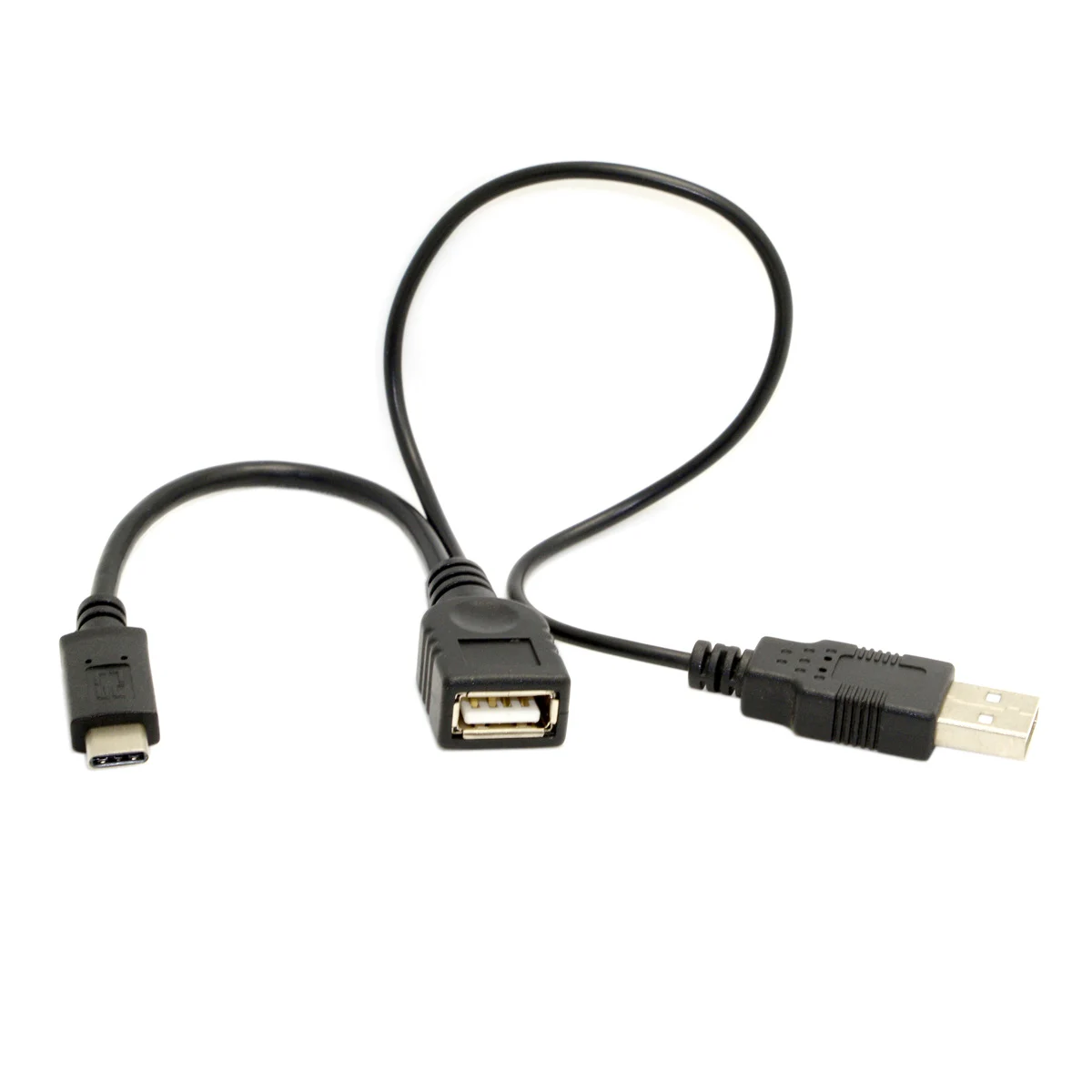 CY-Cable de alimentación de datos OTG tipo C, USB 3,1, USB-C a USB 2,0 hembra, para teléfono móvil, tableta, Lap top, Mac book Pro, disco duro - imagen 4