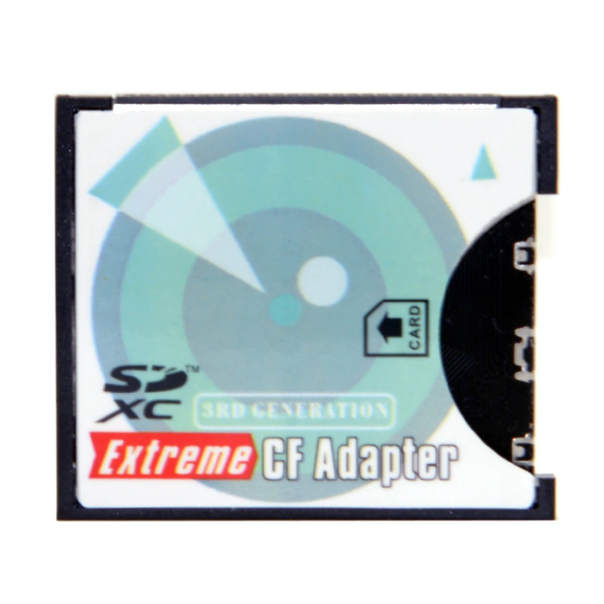 Chenyang-Adaptador de tarjeta de memoria SD SDHC SDXC a Flash compacto extremo de alta velocidad CF Tipo I - imagen 4