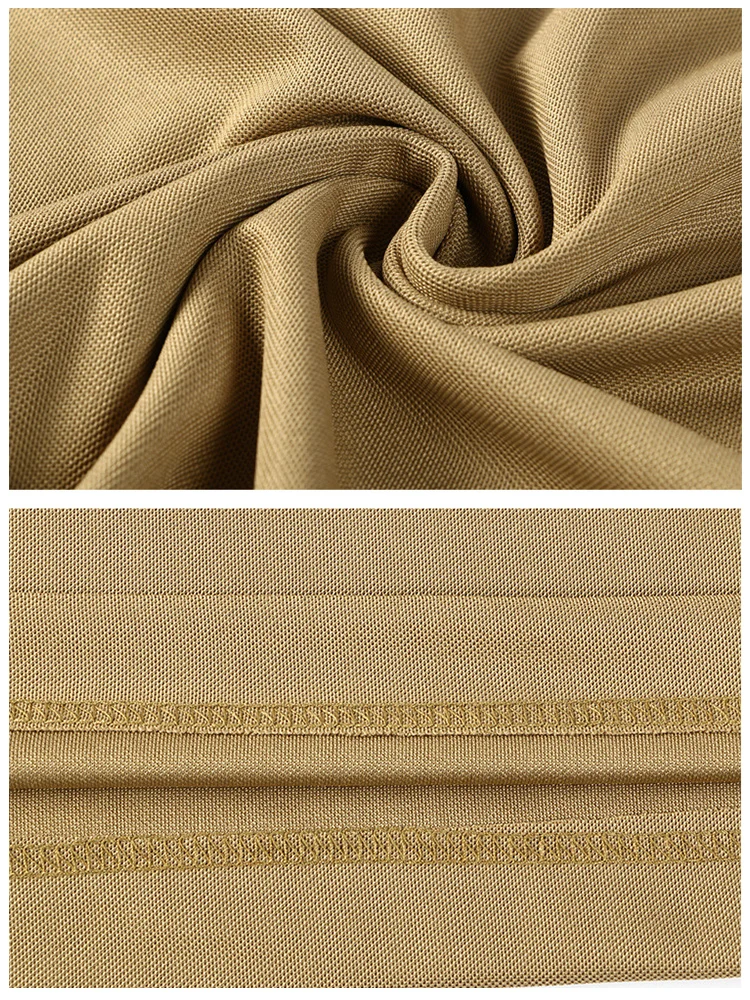 Camiseta de camuflaje para hombre, camisa informal de Fitness, culturismo, combate táctico, Militar - imagen 4