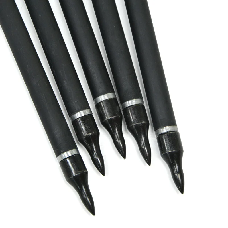 Arco recurvo de fibra de carbono para tiro con arco, accesorio intercambiable de 5 pulgadas, con plumas de pavo, 500 unidades - imagen 3