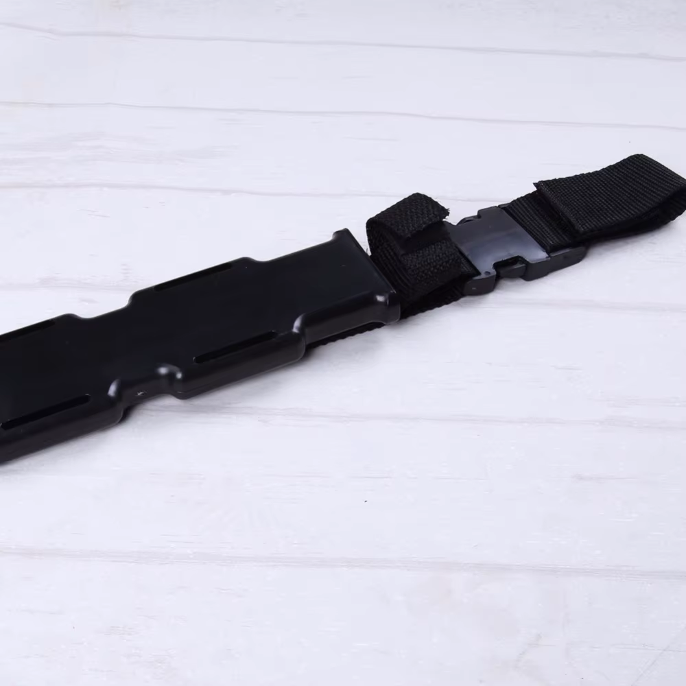 Cuchillo táctico M9 Airsoft – Réplica de combate militar negro - imagen 4