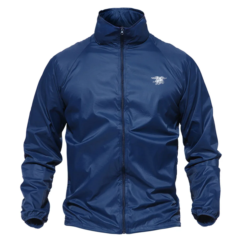 Mege-Chaqueta táctica ultraligera para verano, ropa de marca, protectores de piel, talla grande 4XL - imagen 5