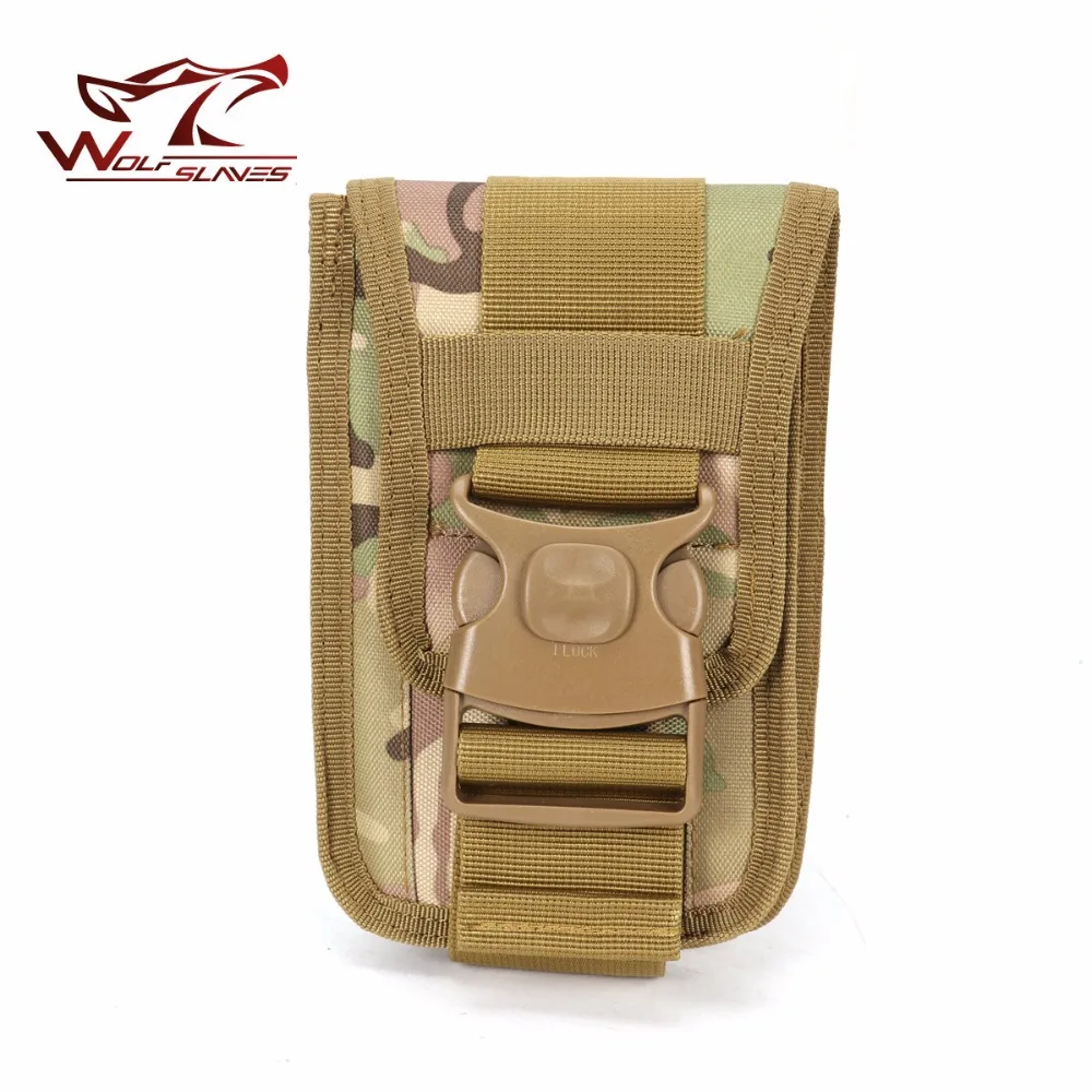 Funda táctica Molle, bolsa para teléfono móvil, cinturón deportivo para caza al aire libre para hombre, riñonera para teléfono 7/7 plus/6s/6 - imagen 4