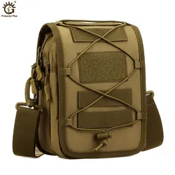 Bolso messenger táctico MOLLE nailon ripstop – Multifunción outdoor