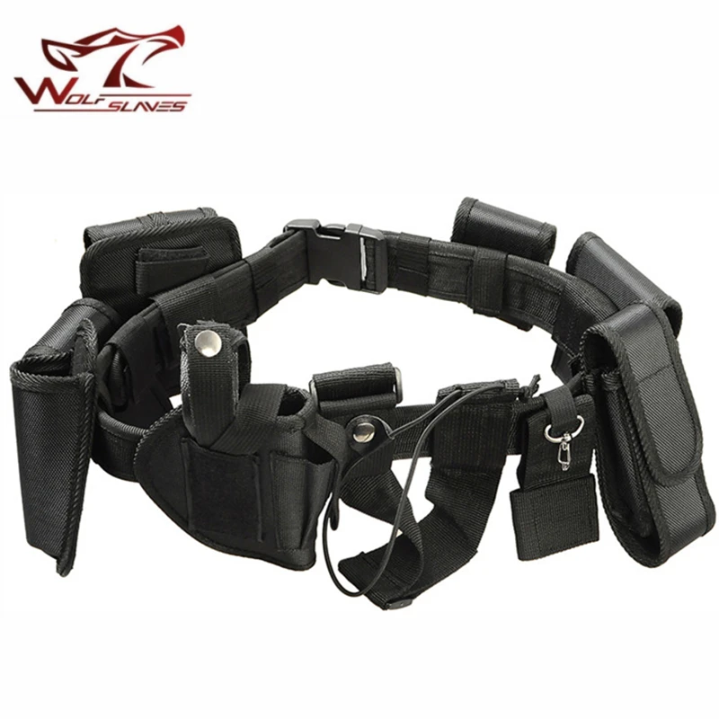 Cinturón de seguridad táctico de policía, Kit de utilidad con bolsa, 10 unidades - imagen 2