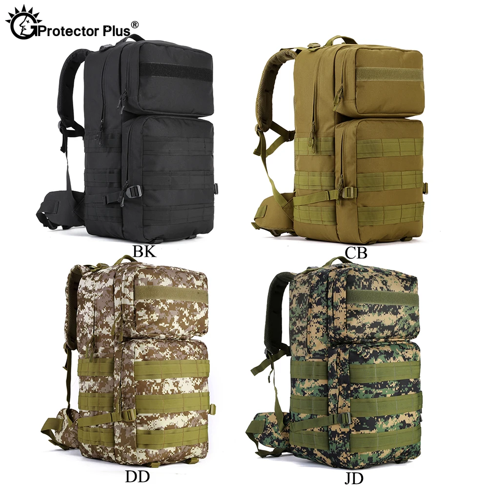 PROTECTOR PLUS bolsa al aire libre militar táctico Nylon duradero montañismo caza viaje deporte impermeable mochila de alta capacidad - imagen 5