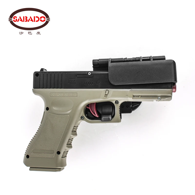 Nuevo Juego de fundas de cintura con cinturones de extracción rápida, accesorios para juego de guerra Airsoft, equipo táctico Glock 17 19 22 34, fundas para bolsa de pistola - imagen 5