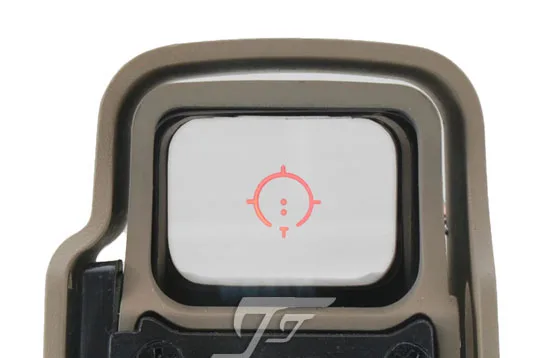 Lupa JJ Airsoft 3x con Killflash y XPS 3-2 punto rojo/verde (negro/bronceado) compre uno y obtenga uno gratis Killflash - imagen 4