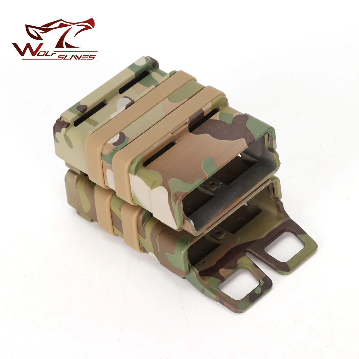 Pistola de Rifle táctico al aire libre 5,56 Fast Mag, bolsa de doble cargador, sistema Molle Strike, funda Airsoft para accesorios M4/M16/AR15