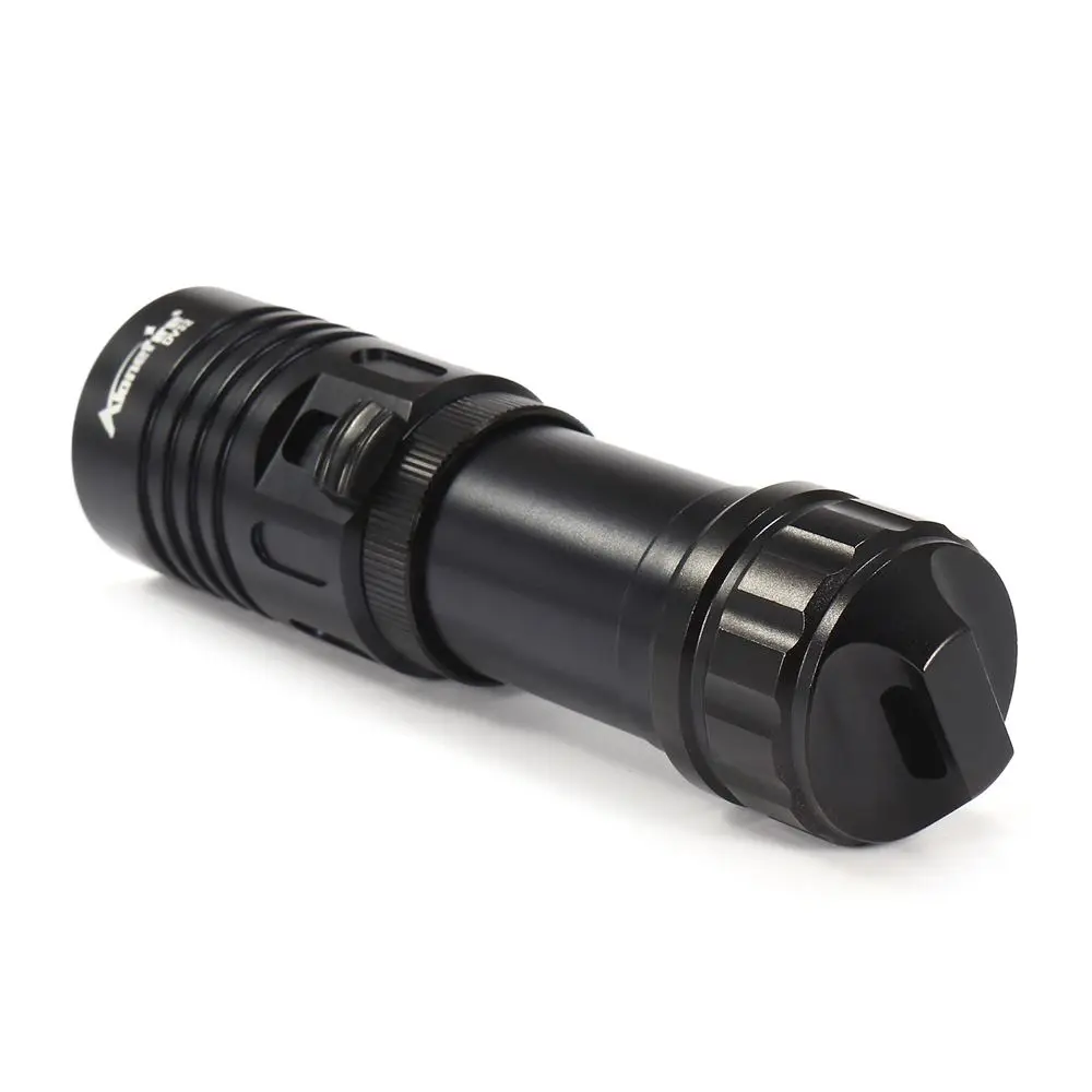 Linterna táctica LED aluminio impermeable para buceo y outdoor - imagen 4