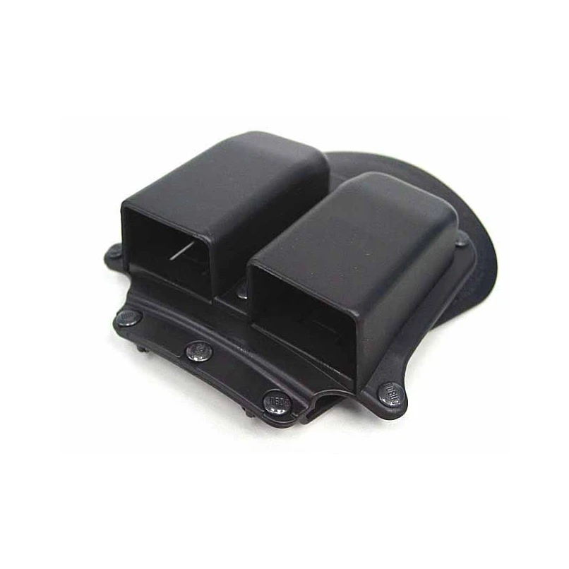 Funda táctica para pistola Airsoft, juego de funda y bolsa Mag para Glock 19/23/25/28/32, funda negra para diestros y bolsa para revistas - imagen 3