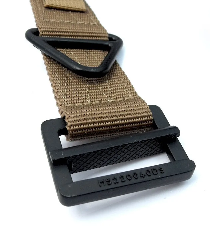 Cinturón táctico de nailon ajustable para hombre, hebilla de Metal, cinturón de cintura militar informal - imagen 4